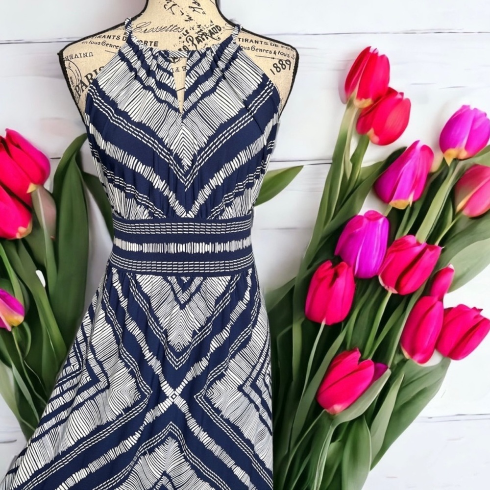 London Times Maxi Dress
